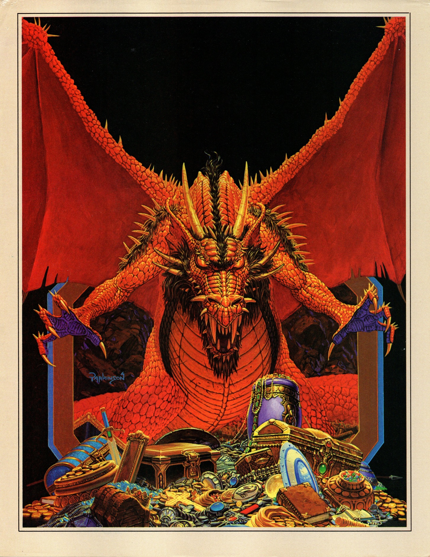 Dragon hoard of books